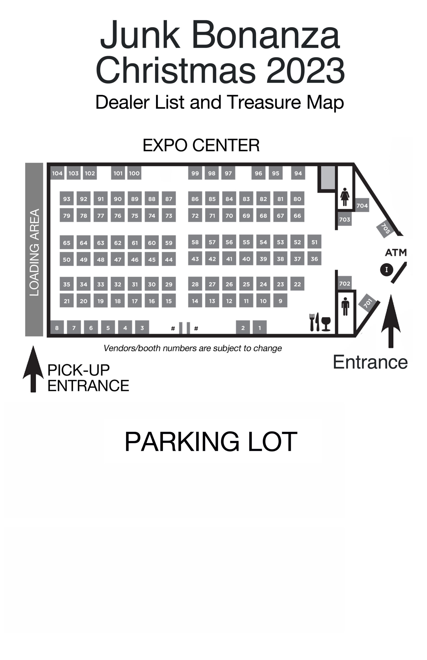 Vendors & Floor Plan – Junk Bonanza